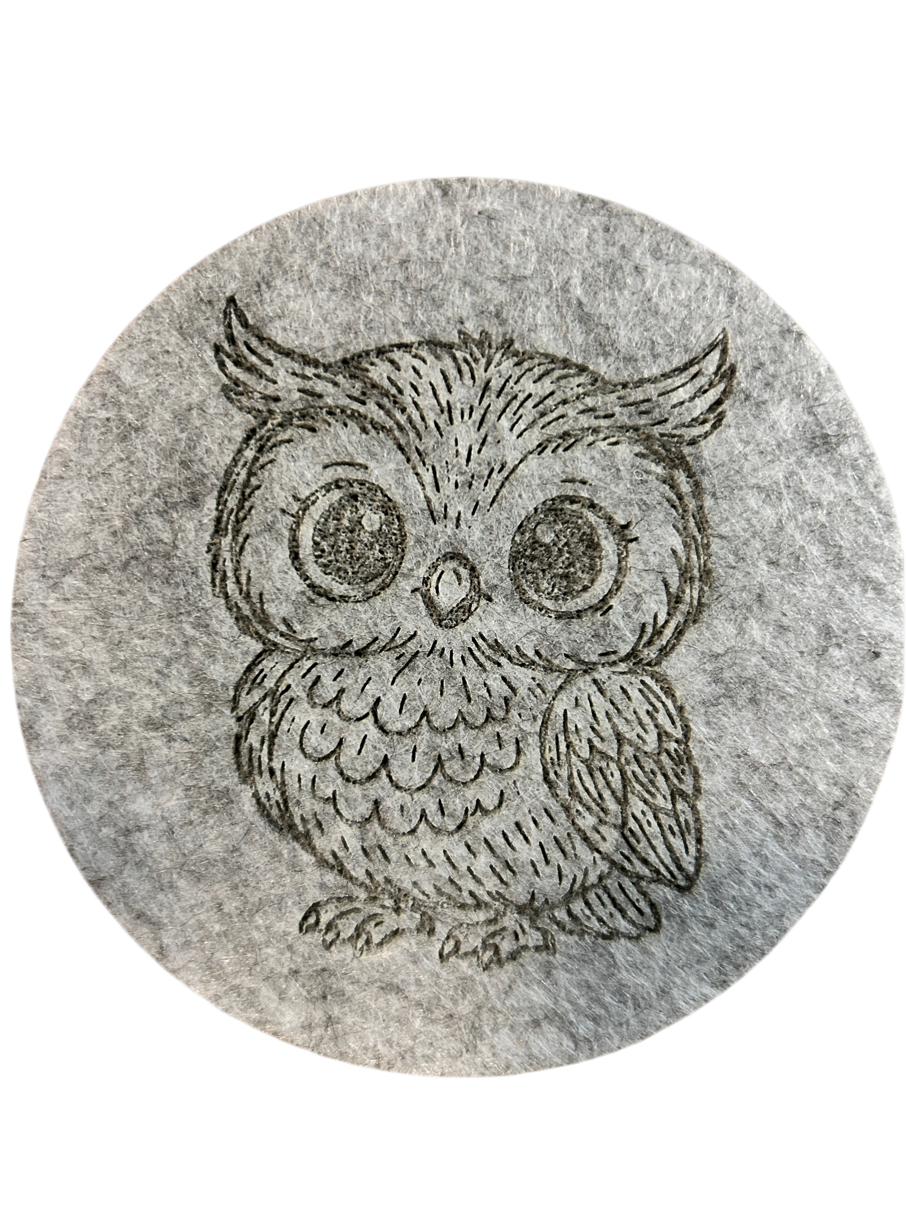 Untersetzer "Sweet Owl" - Filz