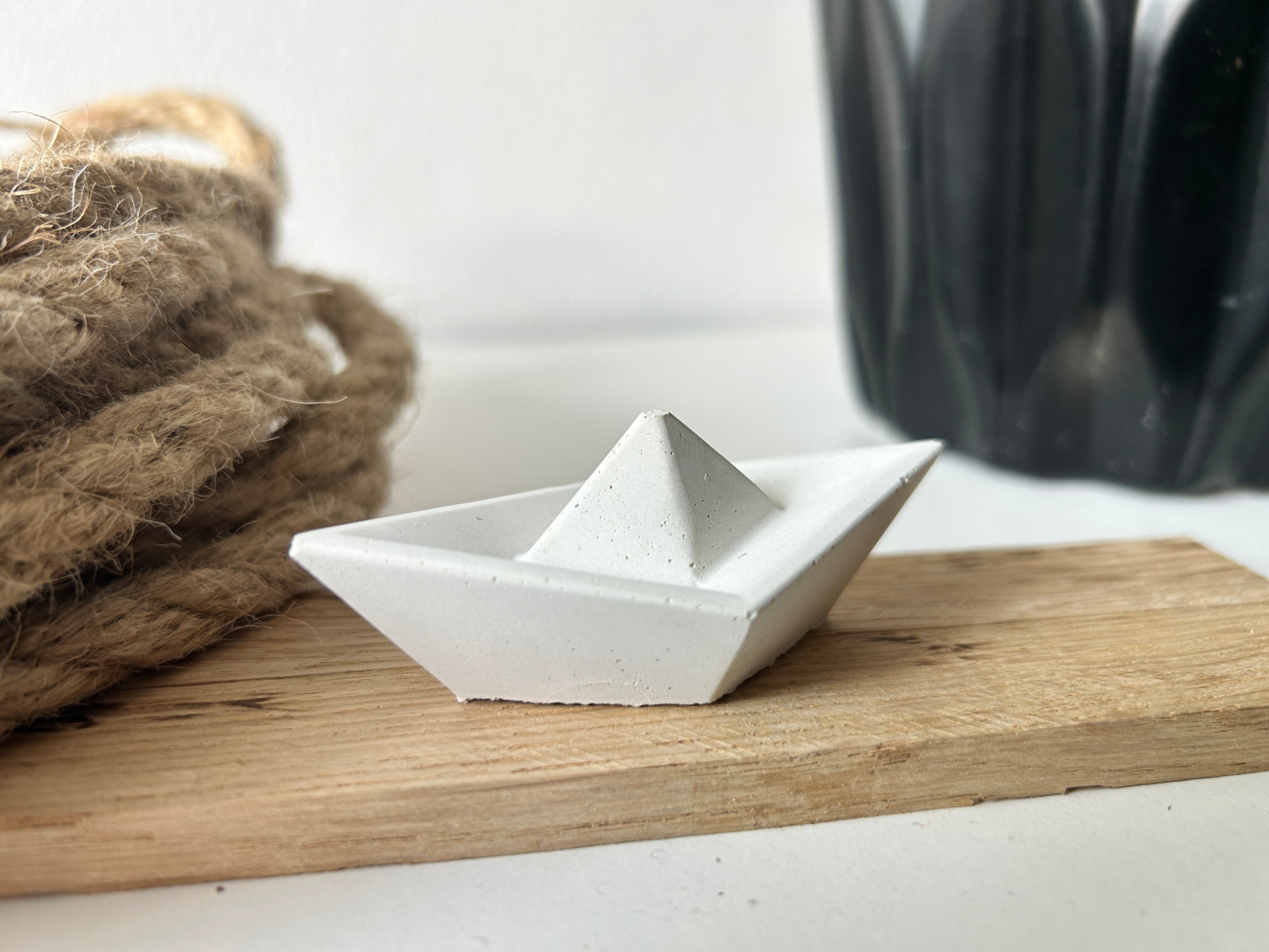 Origami Segelboot - Beton