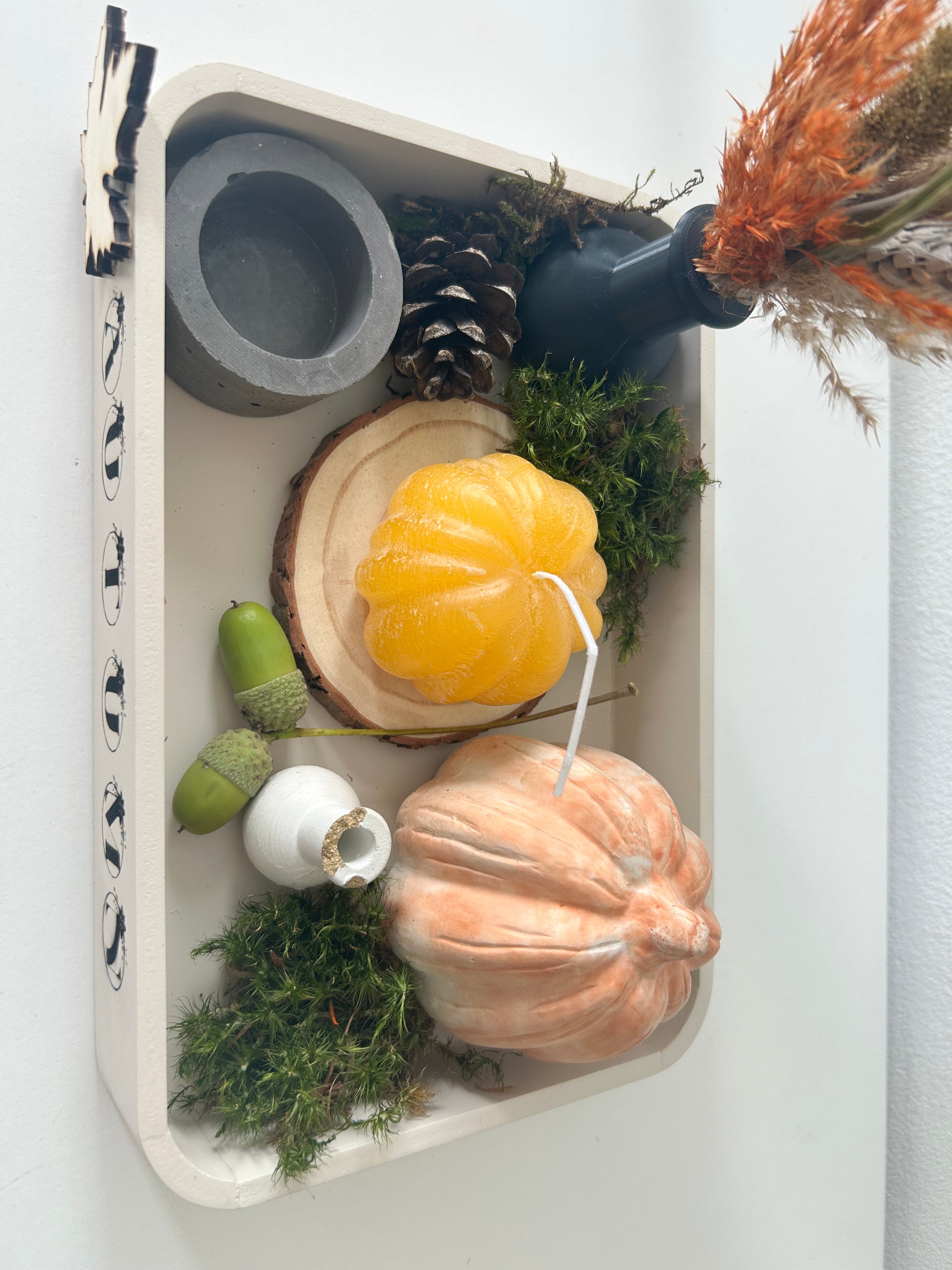 Herbstliches Tablett